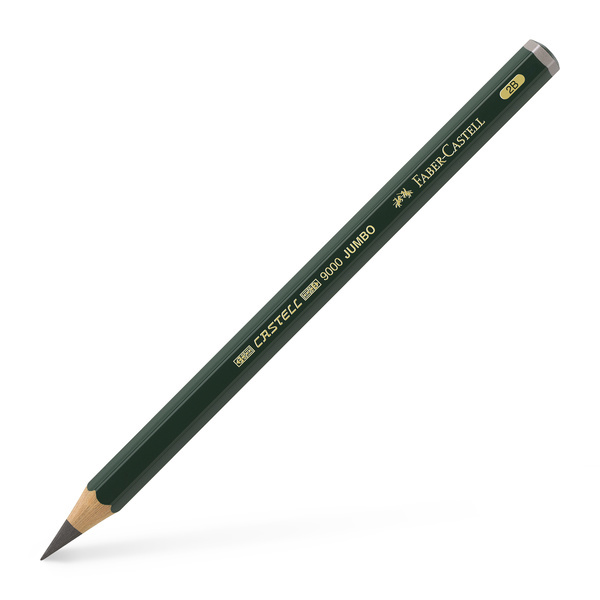Faber Castell Potlood 9000 - Jumbo 2B afbeelding