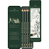Faber Castell Grafietpotloden 9000 - Jumbo - set 5 stuks Faber Castell Grafietpotloden 9000 - Jumbo - set 5 stuks