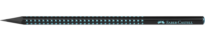 Faber Castell Potlood grafiet - Grip Sparkle Midnight ocean afbeelding