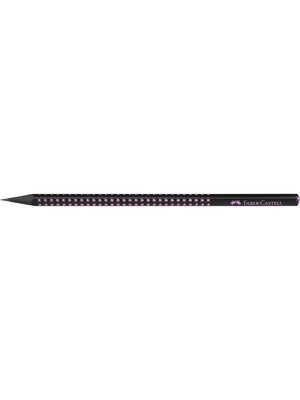 Faber Castell Potlood grafiet - Grip Sparkle Midnight rose