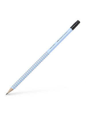 Faber Castell Potlood Grip 2001 - B met gum Faber Castell Potlood Grip 2001 - B met gum