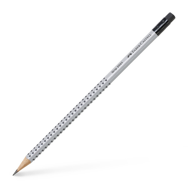 Faber Castell Potlood GRIP 2001 - met gum B afbeelding