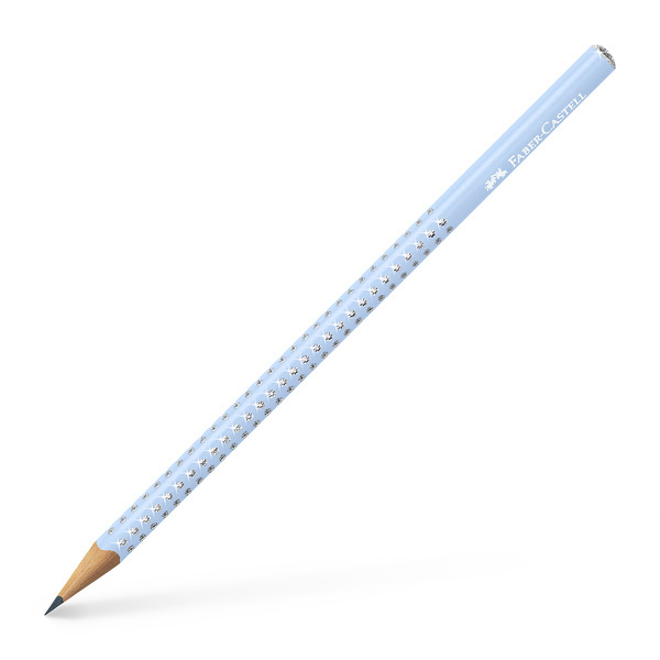 Faber Castell Potlood Grip sparkle - sky blue afbeelding