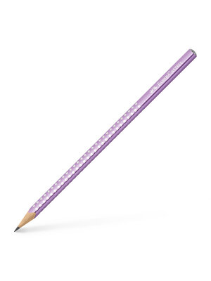 Faber Castell Sparkle Grip Grafietpotlood - B violet metallic Faber Castell Sparkle Grip Grafietpotlood - B violet metallic