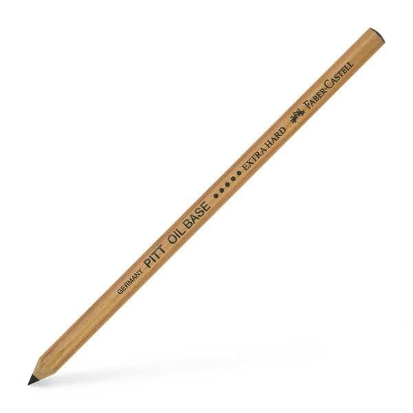 Faber Castell Potlood Pitt Oil Base - zwart extra hard afbeelding