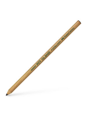 Faber Castell Potlood Pitt Oil Base - zwart extra zacht Faber Castell Potlood Pitt Oil Base - zwart extra zacht