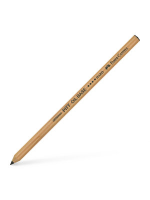 Faber Castell Potlood Pitt Oil Base - zwart hard Faber Castell Potlood Pitt Oil Base - zwart hard