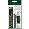 Faber Castell Pitt Graphite Potloodset 7-delig Faber Castell Pitt Graphite Potloodset 7-delig
