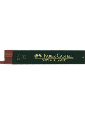 Faber Castell Potloodstiftjes Super-Polymer - 0,5mm - H Faber Castell Potloodstiftjes Super-Polymer - 0,5mm - H