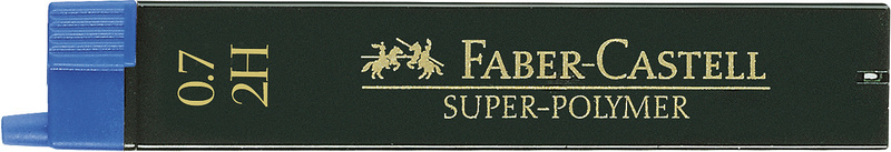 Faber Castell Potloodstiftjes Super-Polymer - 0,7mm - 2H afbeelding