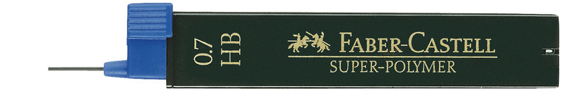 Faber Castell Potloodstiftjes Super-Polymer - 0,7mm - HB afbeelding