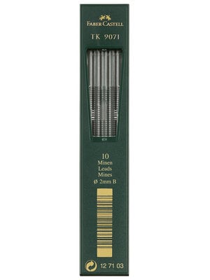 Faber Castell Navulling Vulpotlood - 2,0 mm - 3B