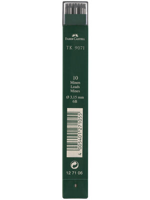 Faber Castell Navulling Vulpotlood - 3,15 mm - 6B
