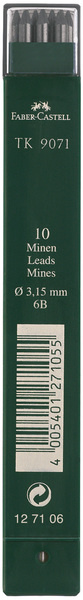 Faber Castell Potloodstiftjes TK9071 - 3,15mm - 6B afbeelding