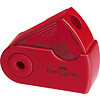 Faber Castell Puntenslijper Sleeve - mini rood/blauw Faber Castell Puntenslijper Sleeve - mini rood/blauw