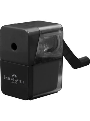 Faber Castell Puntenslijper tafelmodel - zwart
