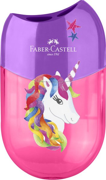 Faber Castell Puntenslijper Unicorn dubbel afbeelding