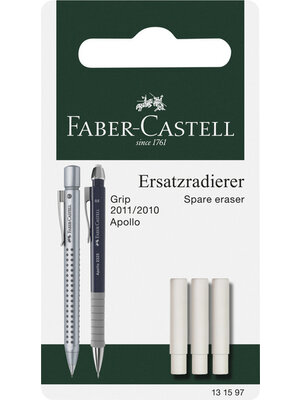 Faber Castell Reservegum voor GRIP 2011/2010/Apollo Faber Castell Reservegum voor GRIP 2011/2010/Apollo