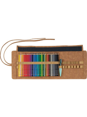 Faber Castell Roletui Albrecht Dürer - 30 potloden met penseel Faber Castell Roletui Albrecht Dürer - 30 potloden met penseel
