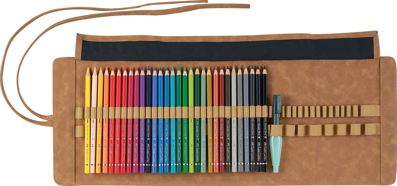 Faber Castell Roletui Albrecht Dürer - 30 potloden met penseel afbeelding