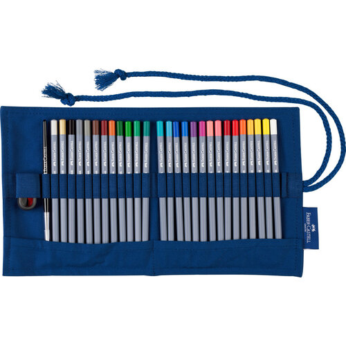 Faber Castell Roletui met 27 Goldfaber Aqua kleurpotloden