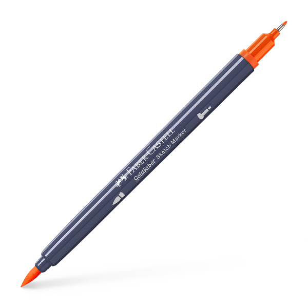 Faber Castell Sketchmarker Goldfaber - 115 dark cadmium orange afbeelding