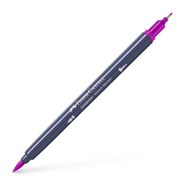 Faber Castell Sketchmarker Goldfaber - 125 middle purple pink afbeelding