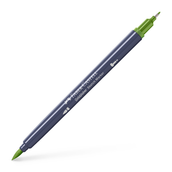 Faber Castell Sketchmarker Goldfaber - 168 earth green yellowish afbeelding