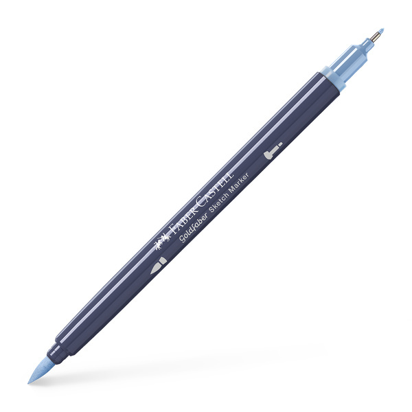 Faber Castell Sketchmarker Goldfaber - 453 dark pigeon blue afbeelding