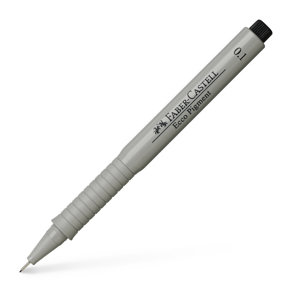 Faber Castell Tekenpen Ecco Pigment - 0,1 mm zwart afbeelding