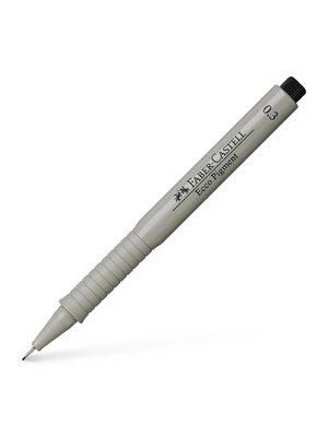 Faber Castell Fineliner Ecco Pigment - 0,3 mm zwart
