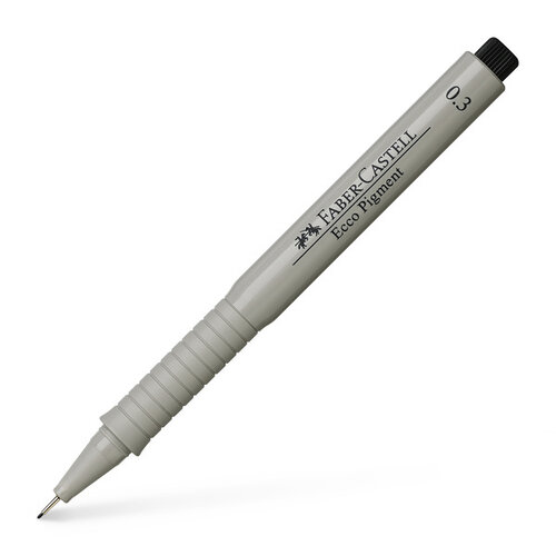 Faber Castell Tekenpen Ecco Pigment - 0,3 mm zwart