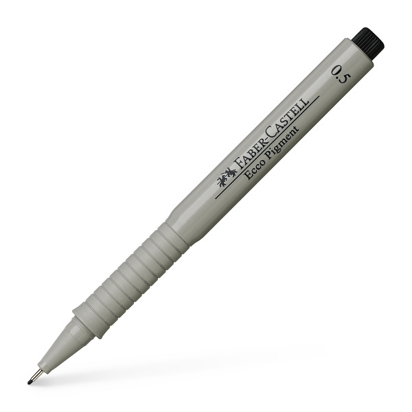 Faber Castell Tekenpen Ecco Pigment - 0,5 mm zwart afbeelding