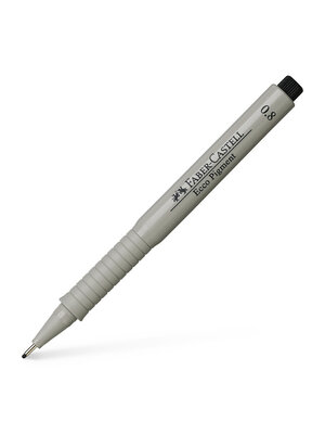 Faber Castell Fineliner Ecco Pigment - 0,8 mm zwart