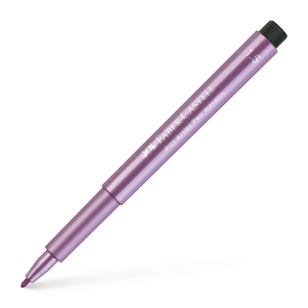 Faber Castell Tekenstift Pitt Artist 290 Pen Ruby metallic afbeelding