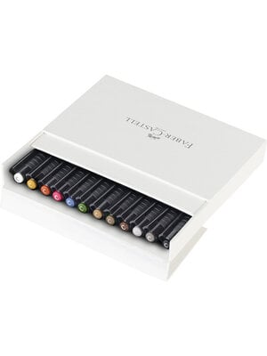 Faber Castell Tekenstift Pitt artist kalligrafieset Studiobox - 12 stuks