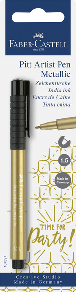 Faber Castell Tekenstift Pitt Artist Pen - 250 Gold afbeelding