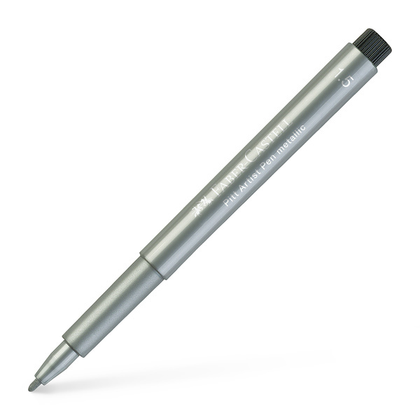 Faber Castell Tekenstift Pitt Artist Pen - 251 zilver afbeelding