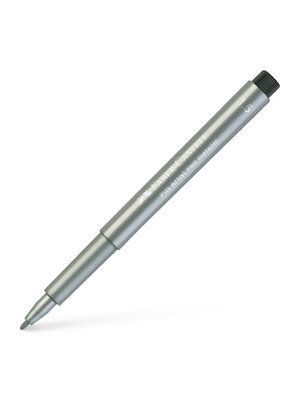 Faber Castell Tekenstift Pitt Artist Pen - 251 zilver