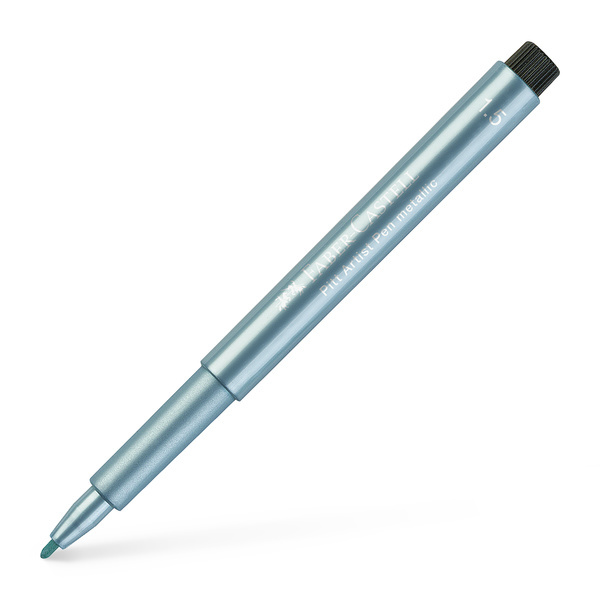 Faber Castell Tekenstift Pitt Artist Pen - 292 blauw metallic afbeelding