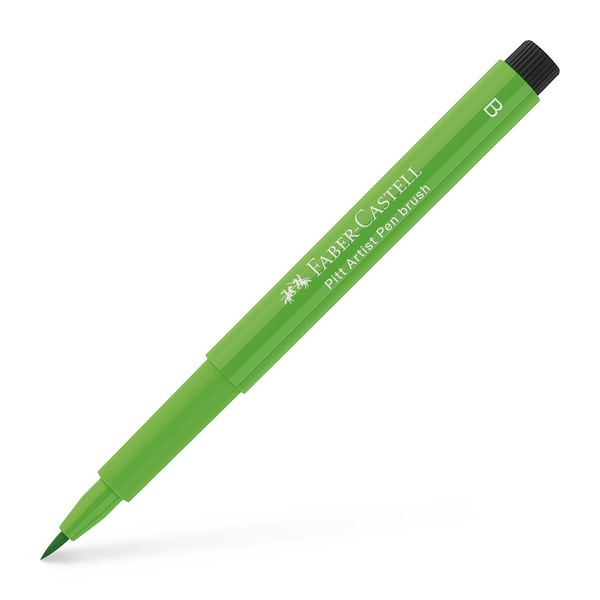 Faber Castell Tekenstift Pitt Artist Pen Brush - 112 bladgroen afbeelding