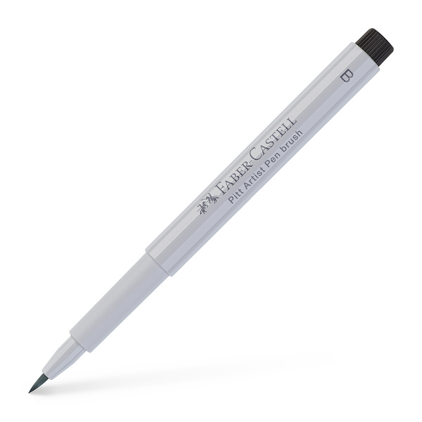 Faber Castell Tekenstift Pitt Artist Pen Brush - 130 koudgrijs I afbeelding