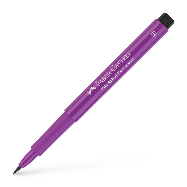 Faber Castell Tekenstift Pitt Artist Pen Brush - 134 donkerviolet afbeelding