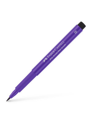 Faber Castell Tekenstift Pitt Artist Pen Brush - 136 purperviolet Faber Castell Tekenstift Pitt Artist Pen Brush - 136 purperviolet