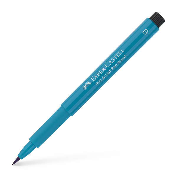 Faber Castell Tekenstift Pitt Artist Pen Brush - 153 kobalt turquoise afbeelding