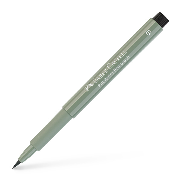 Faber Castell Tekenstift Pitt Artist Pen Brush - 172 aardegroen afbeelding