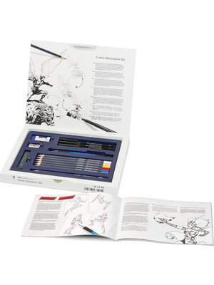 Faber Castell Pitt Artist Pen Comic Illustratie set 14-delig