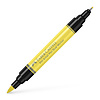 Faber Castell Tekenstift Pitt Artist Pen duo marker - 104 licht geel glanzend