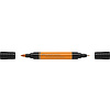Faber Castell Pitt Artist Pen Dual Marker - 113 oranje glazuur Faber Castell Pitt Artist Pen Dual Marker - 113 oranje glazuur