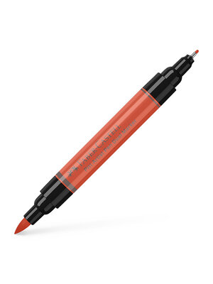 Faber Castell Tekenstift Pitt Artist Pen duo marker - 118 scharlakenrood